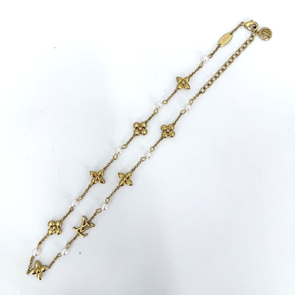 Louis Vuitton Necklace Monogram Flower Adjustable — view 4
