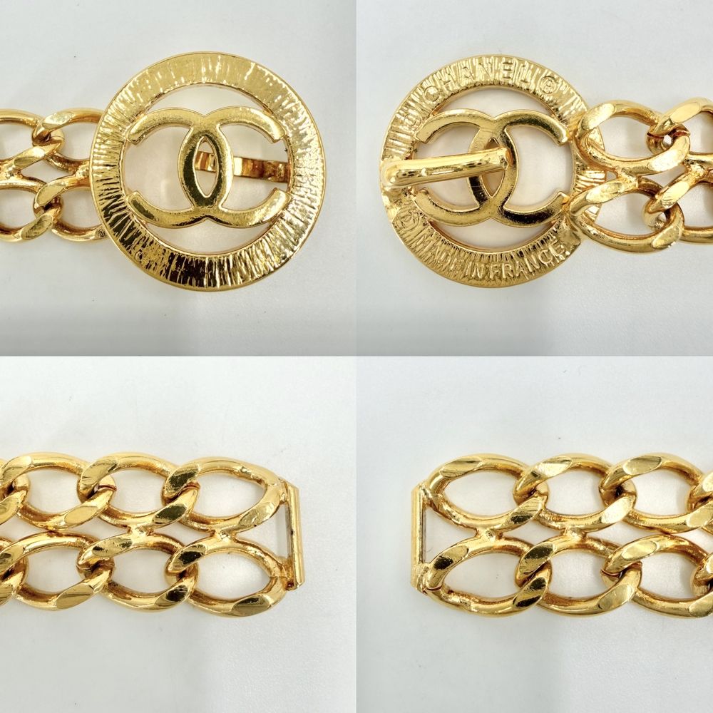 Chanel Belt CC Logo Chain Gold Plated — view 2