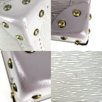 Louis Vuitton Trunk Cotteville 35 Epi Leather Purple Gold — view 6