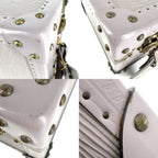 Louis Vuitton Trunk Cotteville 35 Epi Leather Purple Gold — view 7