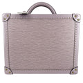 Louis Vuitton Trunk Cotteville 35 Epi Leather Purple Gold