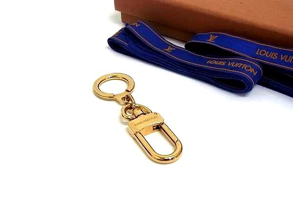 Louis Vuitton Anokle Key Ring Key Holder Charm Gold
