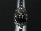 Gucci Lion Head Silver Ring — view 3