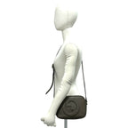 Gucci Blondie Interlocking G Tassel Leather Shoulder Bag Pochette Brown — view 2