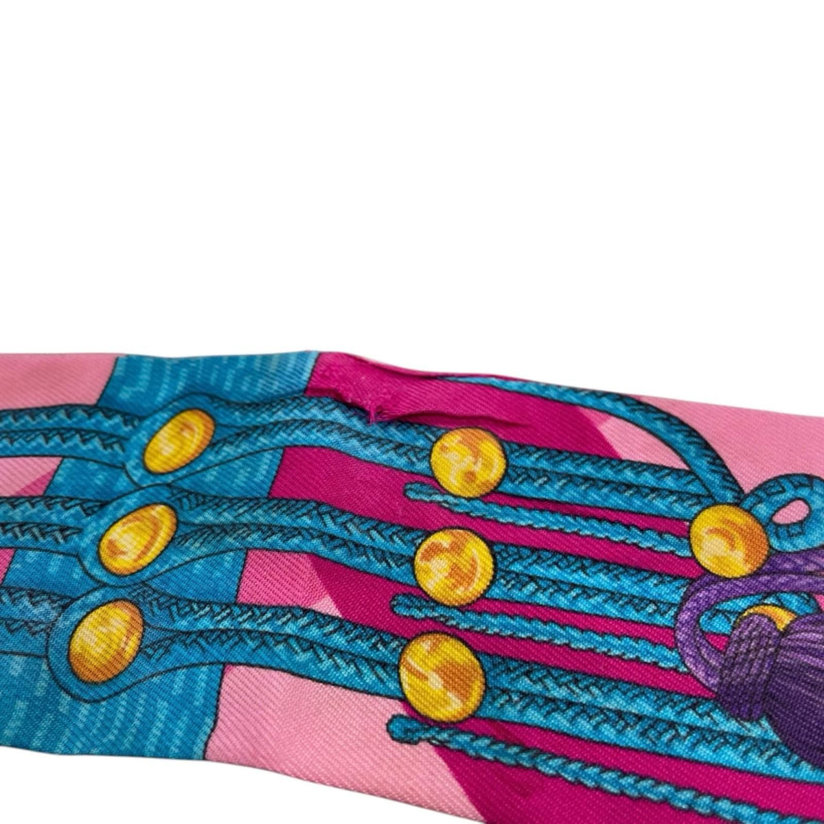 Hermes Twilly Scarf Silk Multicolor — view 8