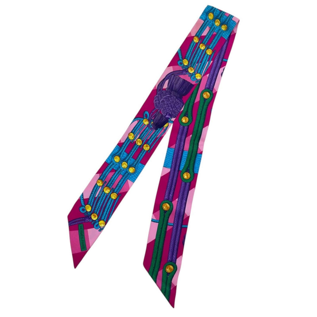 Hermes Twilly Scarf Silk Multicolor