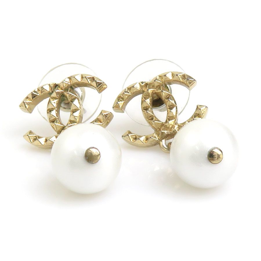 Chanel Earrings Gold — view 5