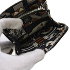 Hermes Azap Compact Silk'in Coin Purse Zip Around Black Stamp — view 6