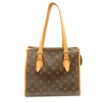Louis Vuitton Popincourt Monogram Tote Bag Canvas Brown
