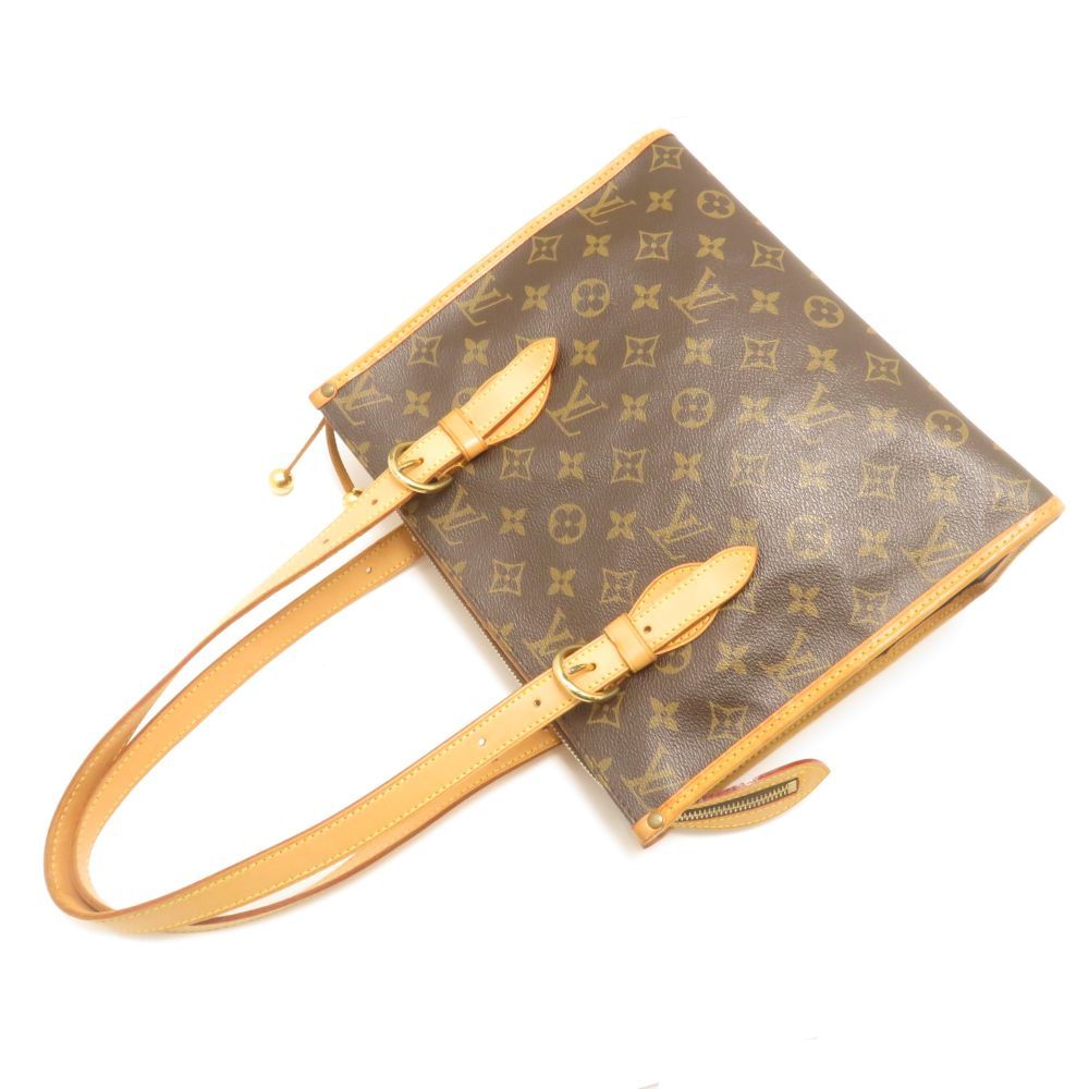 Louis Vuitton Popincourt Monogram Tote Bag Canvas Brown — view 3