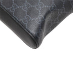 Gucci Courier GG Supreme Shoulder Bag Gray Leather — view 7