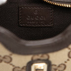 Gucci GG Canvas Moonside Handbag Beige Brown — view 5