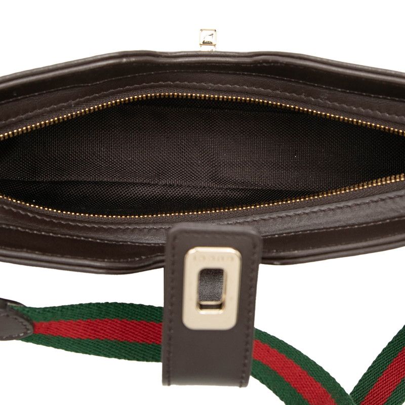 Gucci GG Canvas Moonside Handbag Beige Brown — view 4