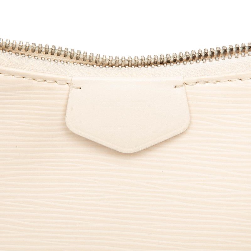 Louis Vuitton Epi Easy Pouch 2-Way Shoulder Bag Beige Leather — view 5