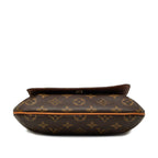 Louis Vuitton Monogram Musette Salsa Short Shoulder Bag Brown Leather — view 3