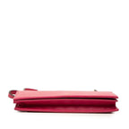 Gucci Swing Wallet Shoulder Bag Crossbody Pink Leather — view 3