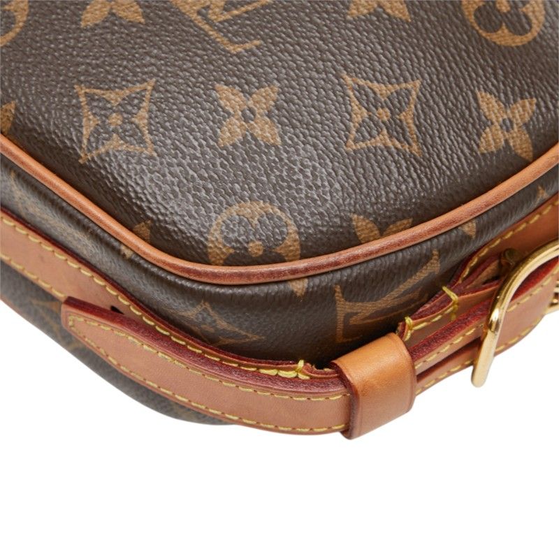 Louis Vuitton Monogram Boite Chapeau Souple Crossbody Shoulder Bag Brown Leather — view 4
