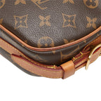 Louis Vuitton Monogram Boite Chapeau Souple Crossbody Shoulder Bag Brown Leather — view 4