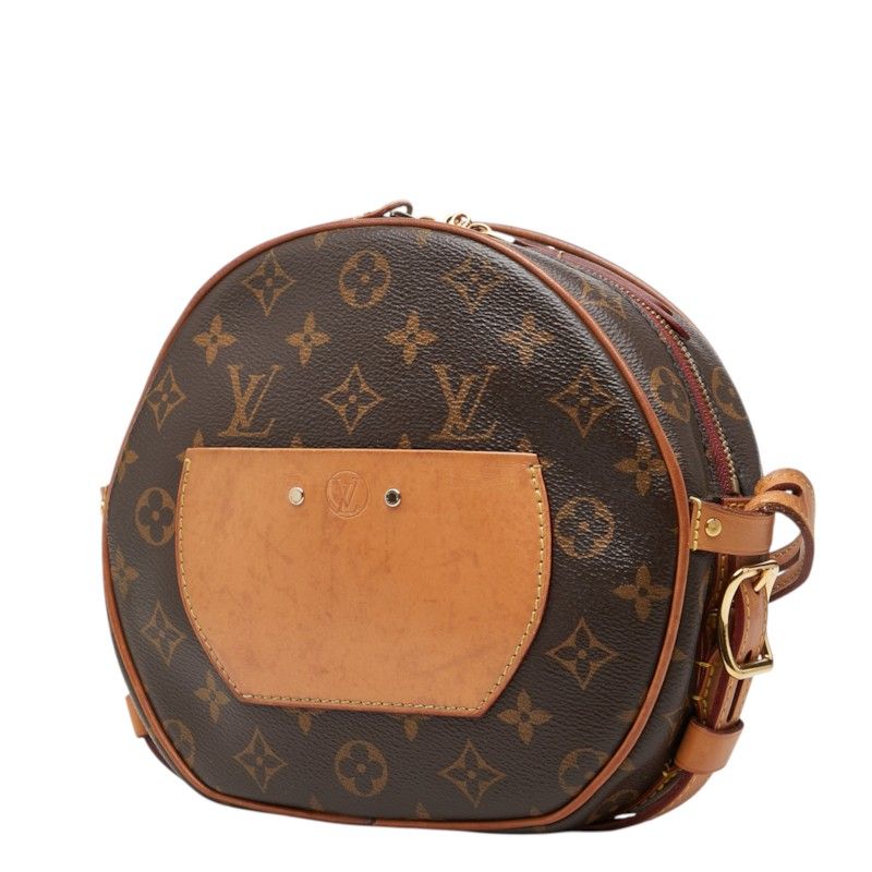Louis Vuitton Monogram Boite Chapeau Souple Crossbody Shoulder Bag Brown Leather — view 2