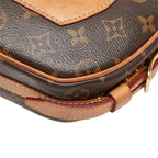 Louis Vuitton Monogram Boite Chapeau Souple Crossbody Shoulder Bag Brown Leather — view 6