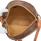 Louis Vuitton Monogram Boite Chapeau Souple Crossbody Shoulder Bag Brown Leather — view 8