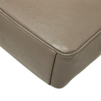 Prada Crossbody Shoulder Bag Gray Leather — view 4
