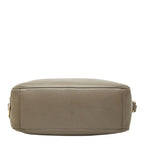 Prada Crossbody Shoulder Bag Gray Leather — view 3