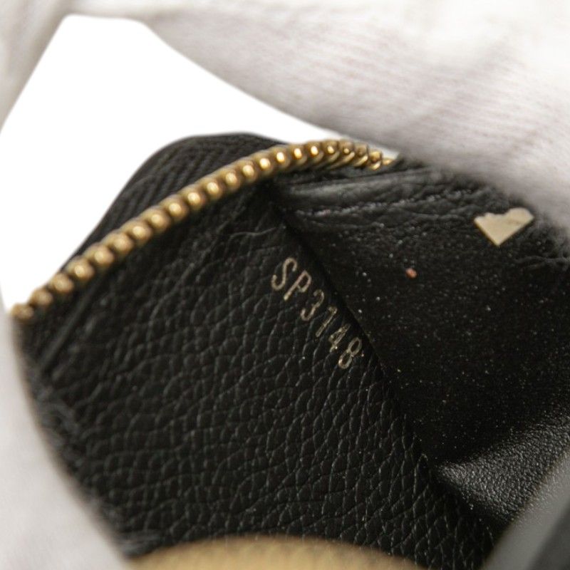 Louis Vuitton Monogram Empreinte Zippy Wallet Zip Around Noir Leather — view 7