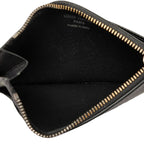 Louis Vuitton Monogram Eclipse Reverse Coin Card Holder Case Purse Fragment — view 4