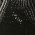 Louis Vuitton Monogram Eclipse Pochette Discovery PM Clutch Pouch Black Leather — view 6
