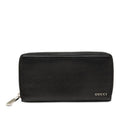 Gucci Zip Around Wallet Black Leather