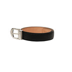 Louis Vuitton Taiga Ceinture Classic 90/36 Black Silver Leather Belt — view 2