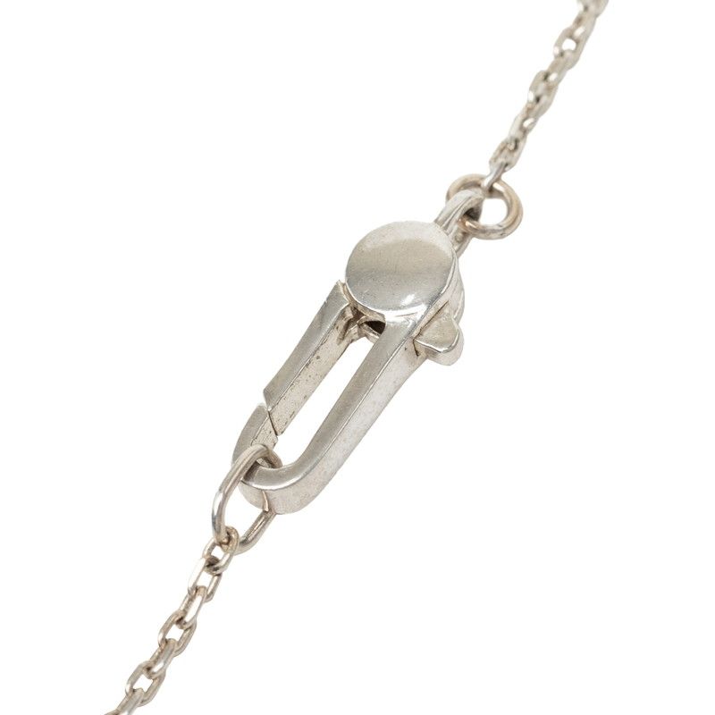 Gucci Heart Motif Necklace Silver — view 4