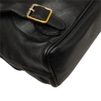 Gucci Bamboo Backpack Black Leather — view 7