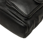 Gucci Bamboo Backpack Black Leather — view 4