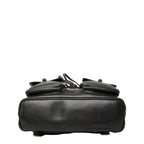 Gucci Bamboo Backpack Black Leather — view 3