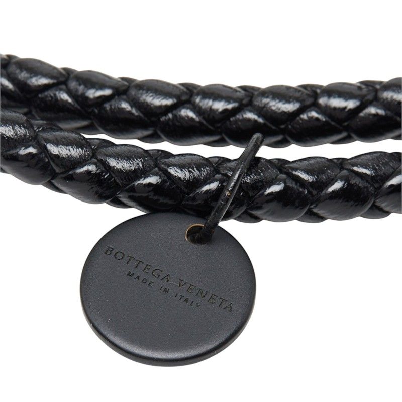 Bottega Veneta Intrecciato Neck Strap Brown Leather — view 3