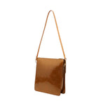 Louis Vuitton Monogram Vernis Shoulder Bag Blanc Brown Patent Leather — view 2