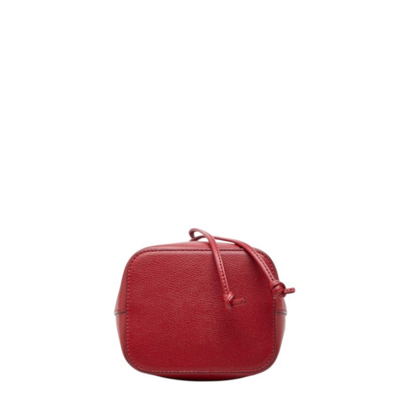 Fendi Mon Tresor Mini Shoulder Bag Red Leather — view 3