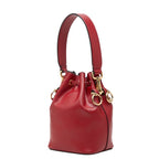 Fendi Mon Tresor Mini Shoulder Bag Red Leather — view 2