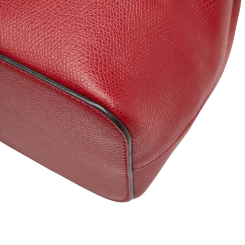 Fendi Mon Tresor Mini Shoulder Bag Red Leather — view 4