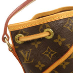 Louis Vuitton Mini Noe Monogram Handbag Canvas Brown — view 8