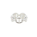 Hermes Enchainee PM Ring 46 Silver