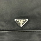 Prada Nylon Kiss Lock Pouch Coin Purse Black — view 5
