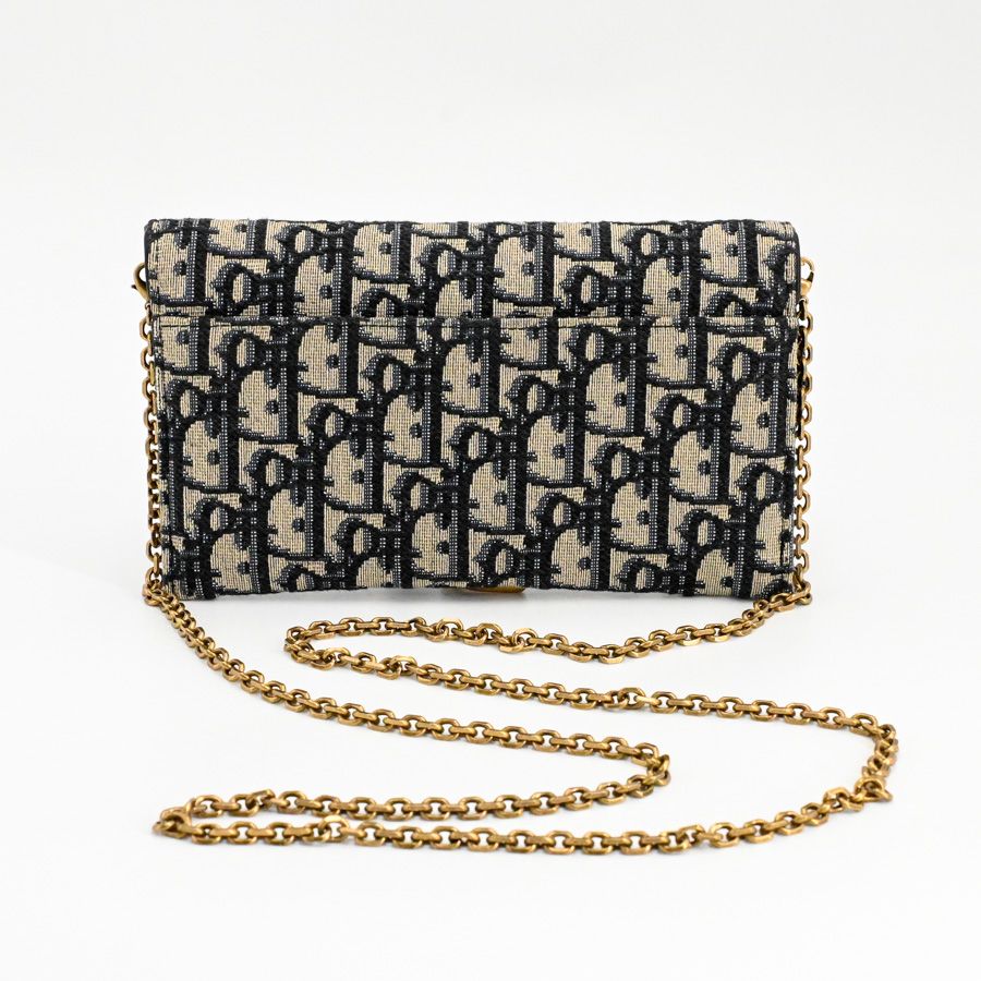 Dior Chain Wallet Saddle Pouch Small — view 3