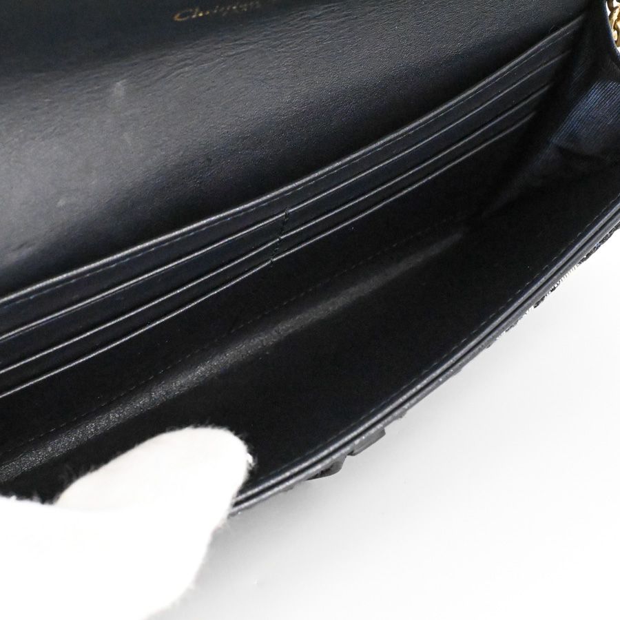 Dior Chain Wallet Saddle Pouch Small — view 4