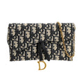 Dior Chain Wallet Saddle Pouch Small