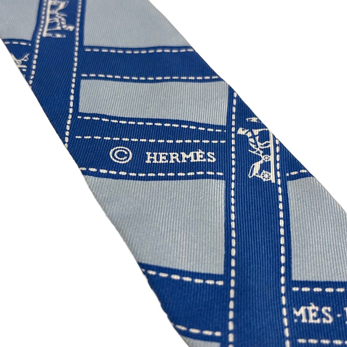 Hermes Scarf Twilly Light Blue — view 2
