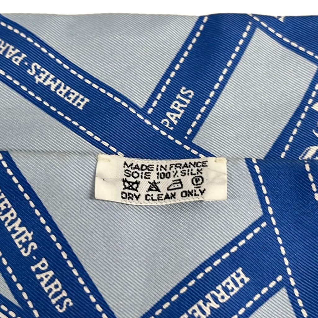 Hermes Scarf Twilly Light Blue — view 3