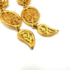 Chanel CC Logo Triple Swing Gold Plated Earrings — view 8